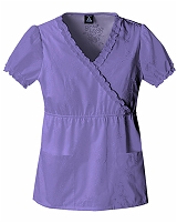 Cherokee Lumiere Burnout Shiffli w/ Embroidery Top(Medical Scrubs) 3929
